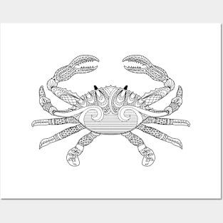 Color Me Crab Posters and Art